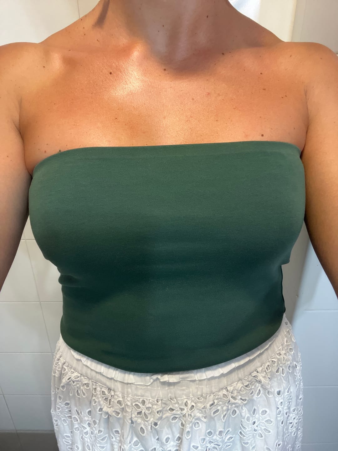 Customer photo review of Pezoneras Círculos sin Adhesivo