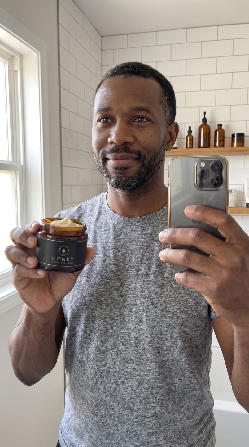 Customer photo review of Lipid Barrier Balm™
