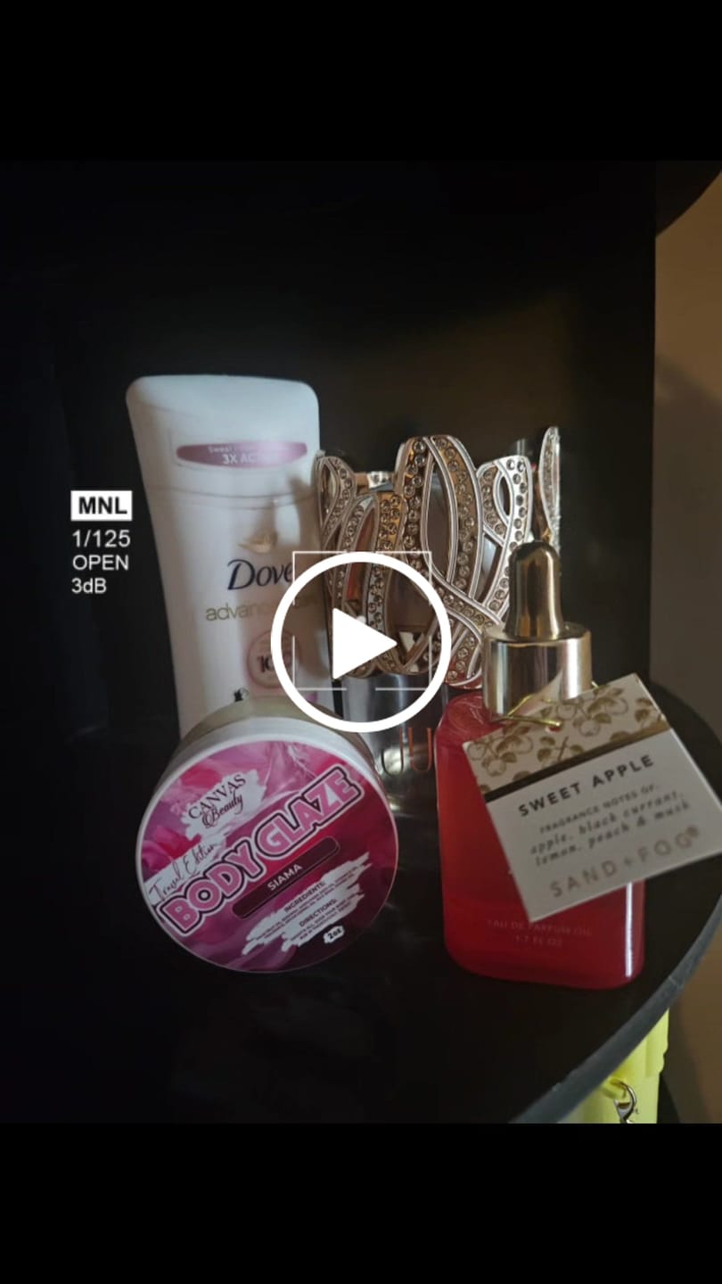 Customer video review of (NEW) TRAVEL GLAZE: SIAMA