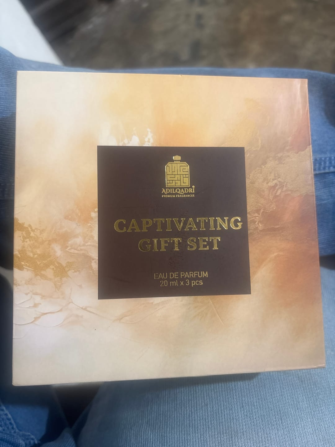 Customer photo review of Captivating Trio 3 Pcs Set Of Premium Perfume Spray