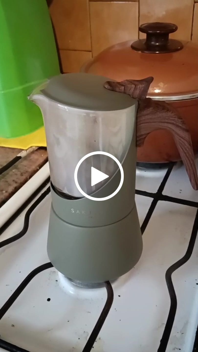 Customer video review of Cafetera Moka Sakura Nordik