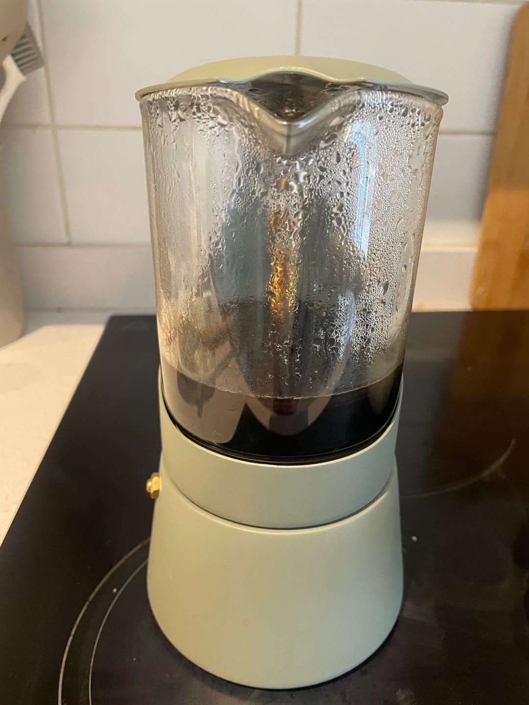 Customer photo review of Cafetera Moka Sakura Nordik