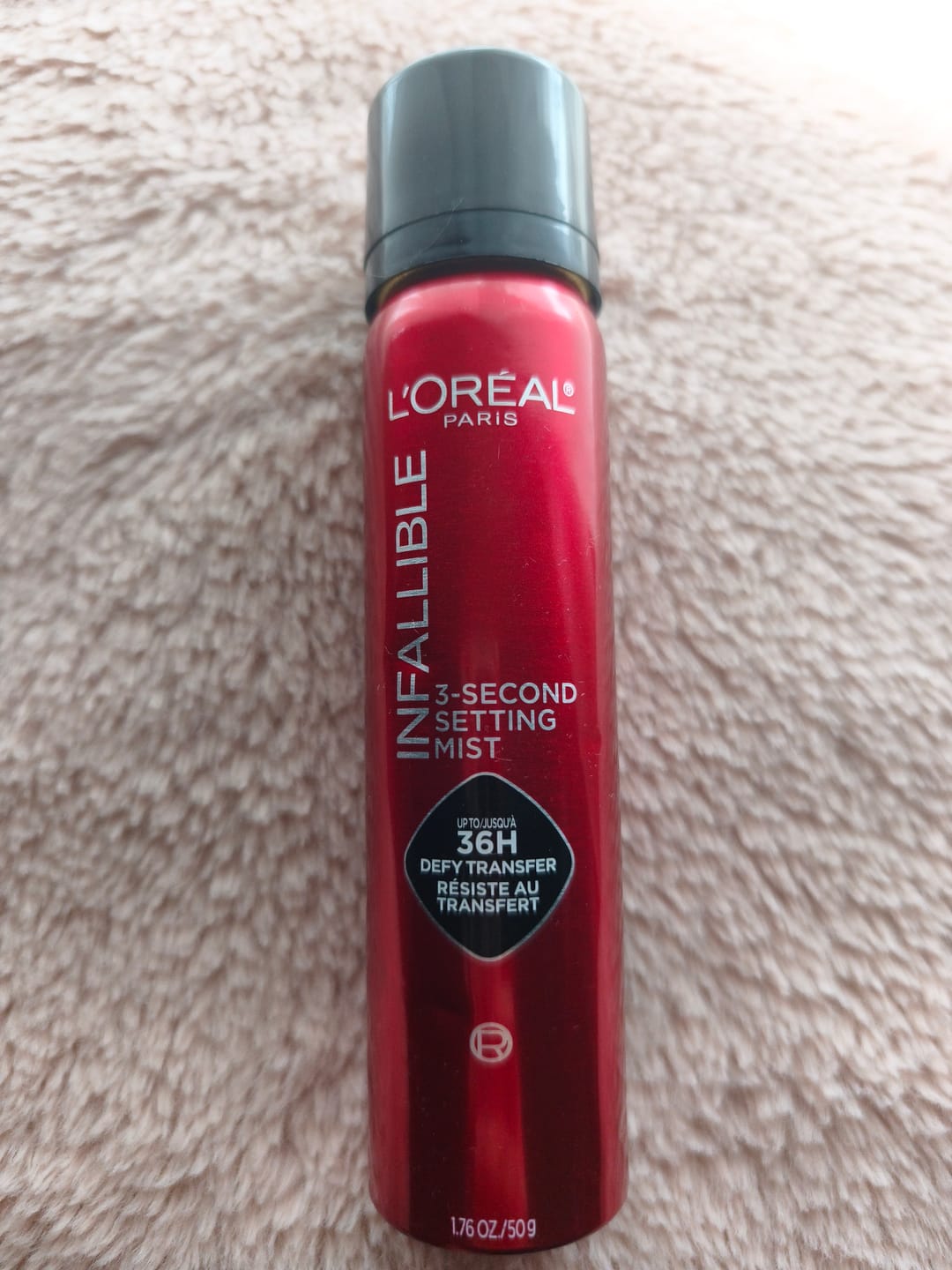 Customer photo review of Infallible 3 - 1 Second Setting Mist