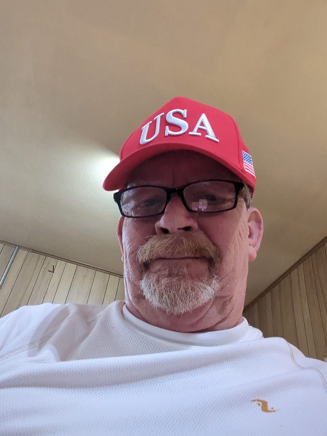 Customer photo review of USA 250th Anniversary Hat (1776–2026) — U.S.A. Embroidered Semiquincentennial Cap