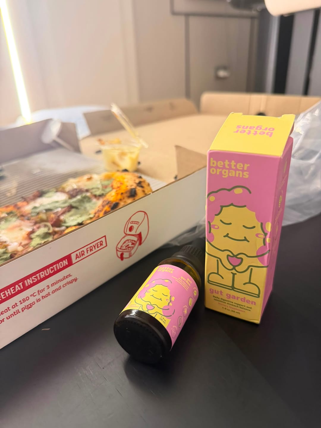 Customer photo review of Gut Garden | Daily Liquid Digestive Support & Sensitive Stomach Balance