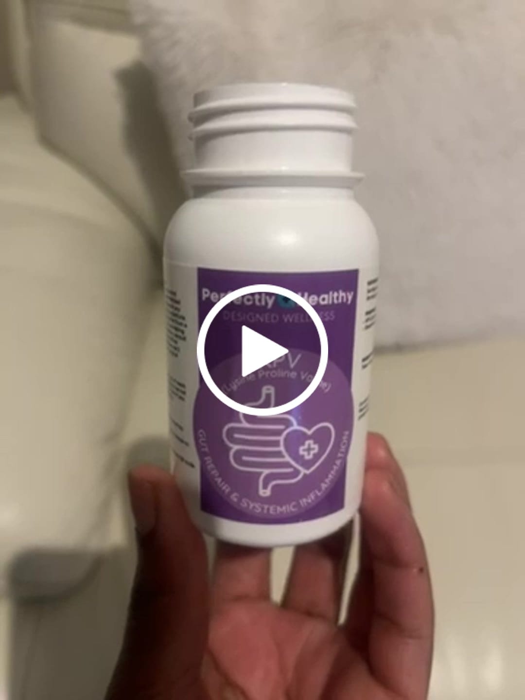 Customer video review of KPV Peptide – Gut Repair & Systemic Inflammation Support