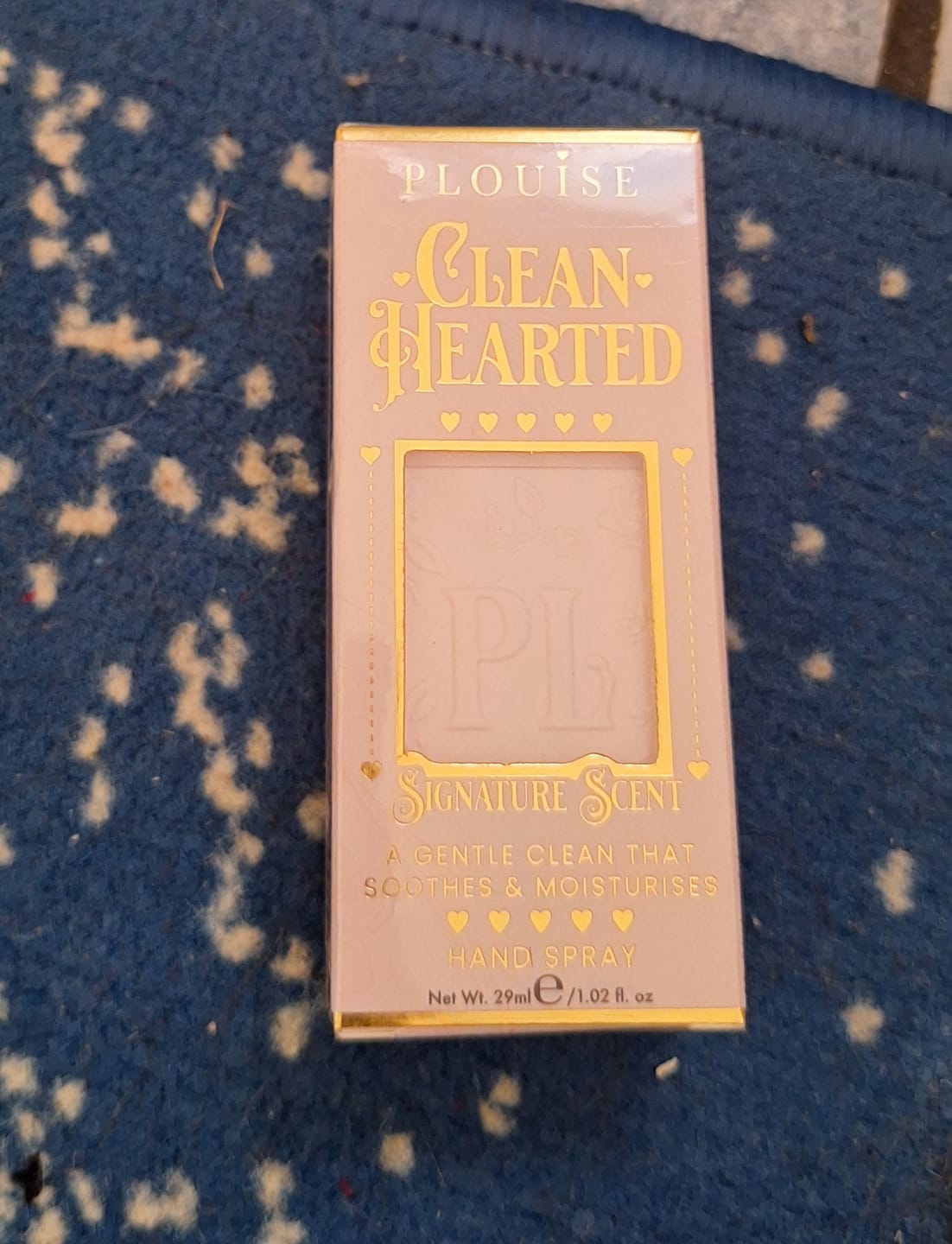 Customer photo review of Clean Hearted Hand Sanitizer Spray (29ml)