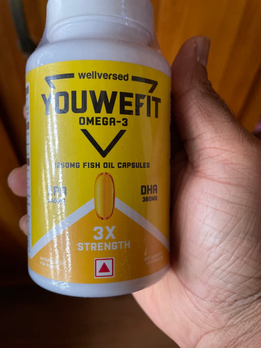 Customer photo review of YouWeFit Omega-3 Fish Oil (60 Capsules), 1250mg
