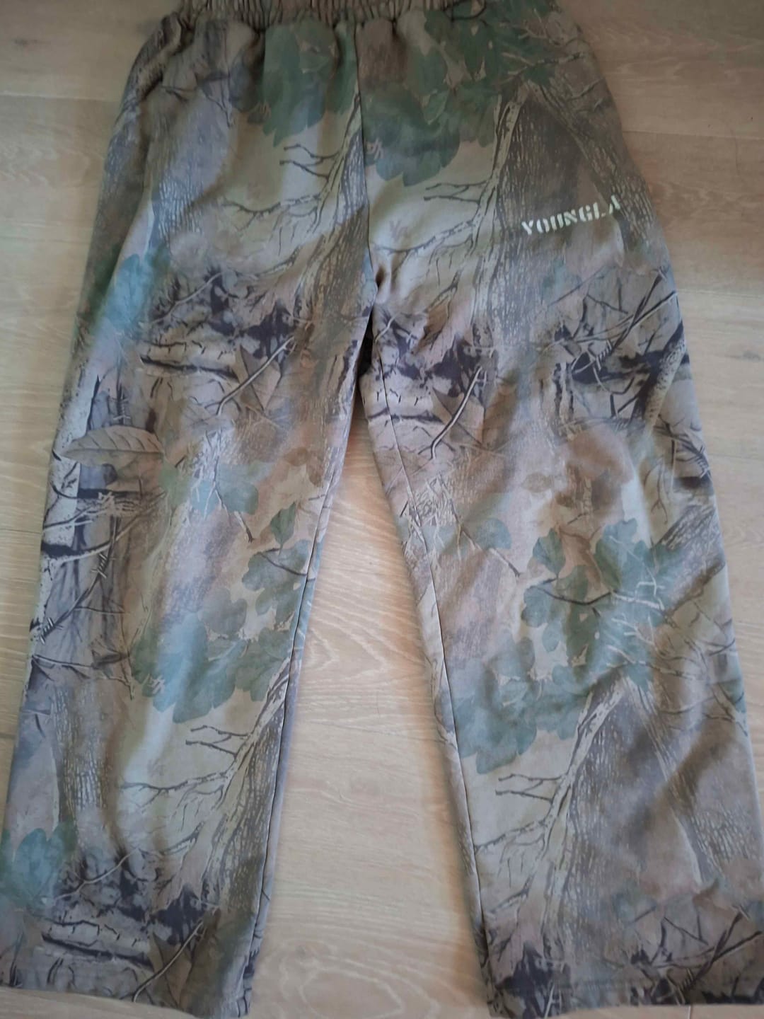 Customer photo review of 2094 - Tree Camo Collection - No Cuff Sweats