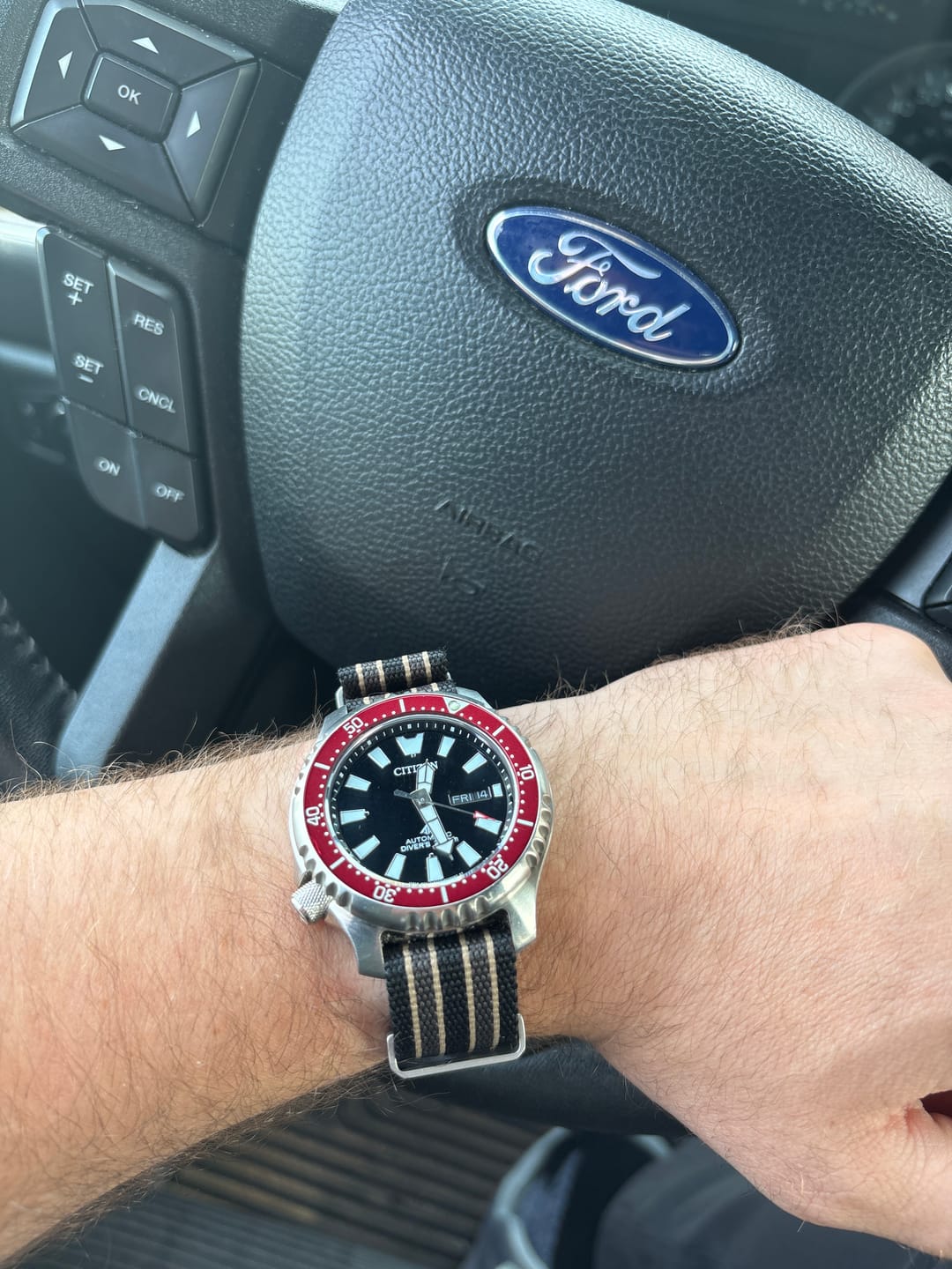 Customer photo review of Bond Nylon Strap - Five Eye