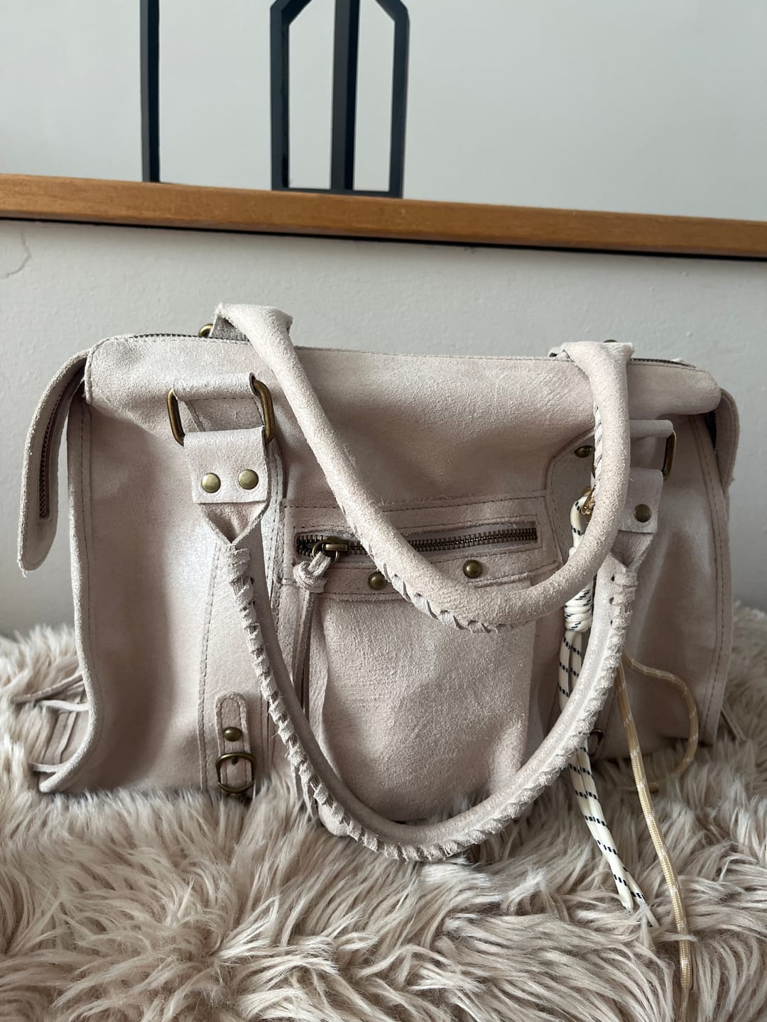 Customer photo review of It girl bag off white