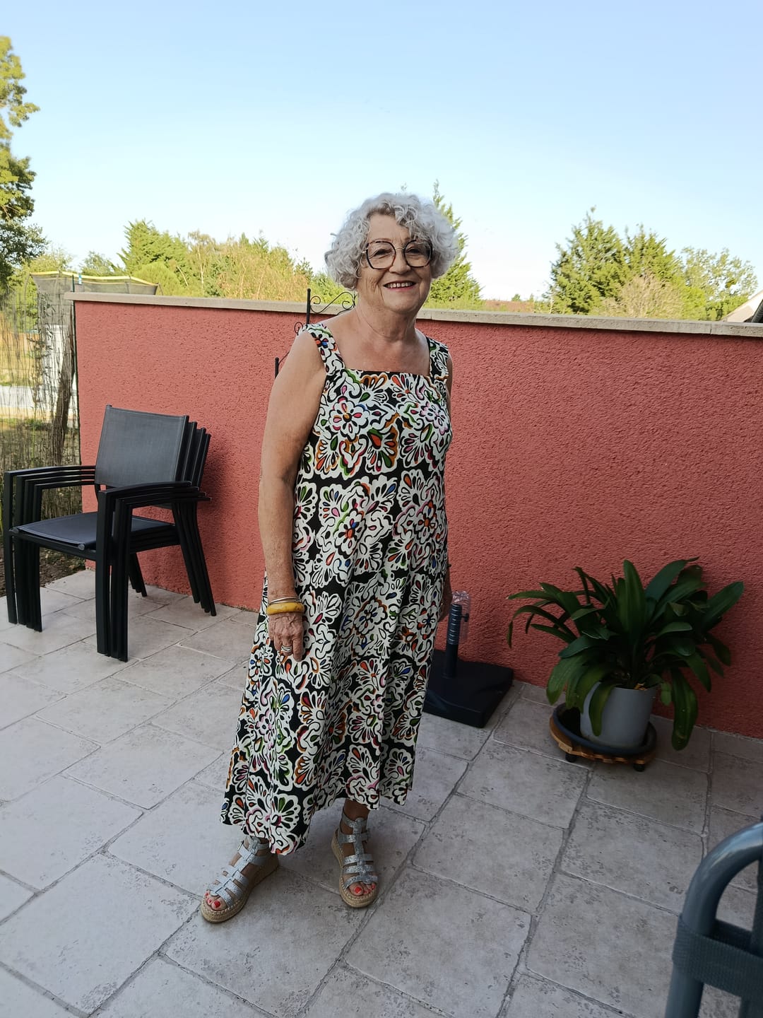 Customer photo review of Robe Sybille - Viscose Dolce vita