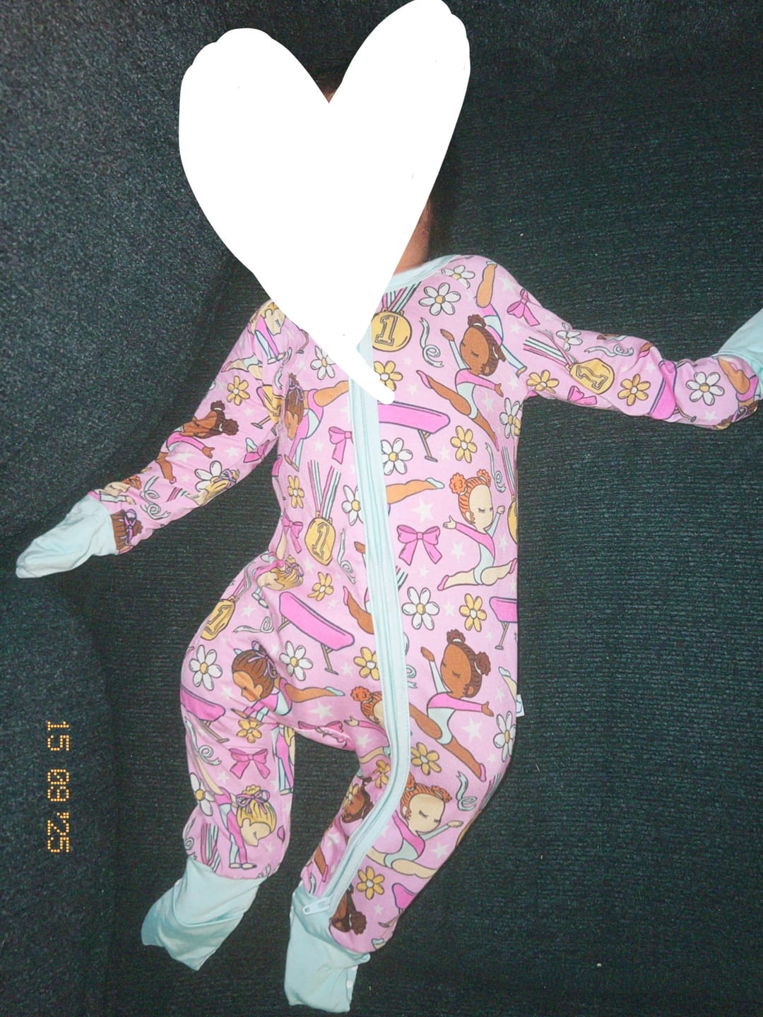 Customer photo review of Snuggies & Nuggies Baby PJs