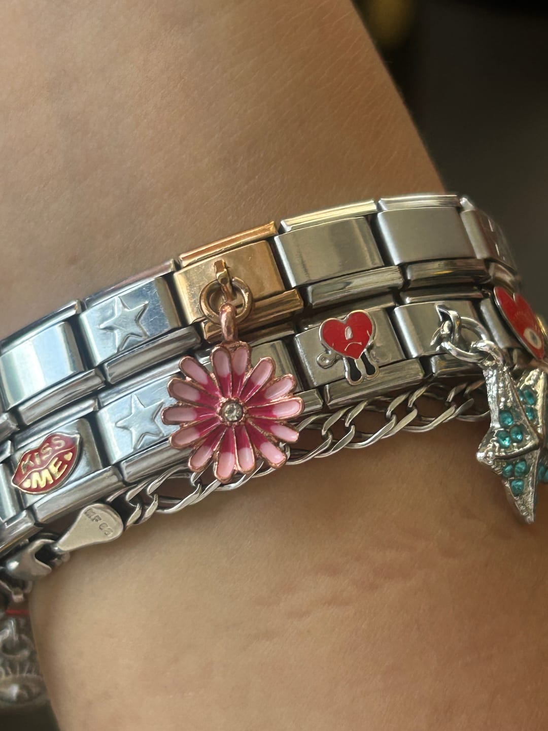 Customer photo review of Charm Colgante flor