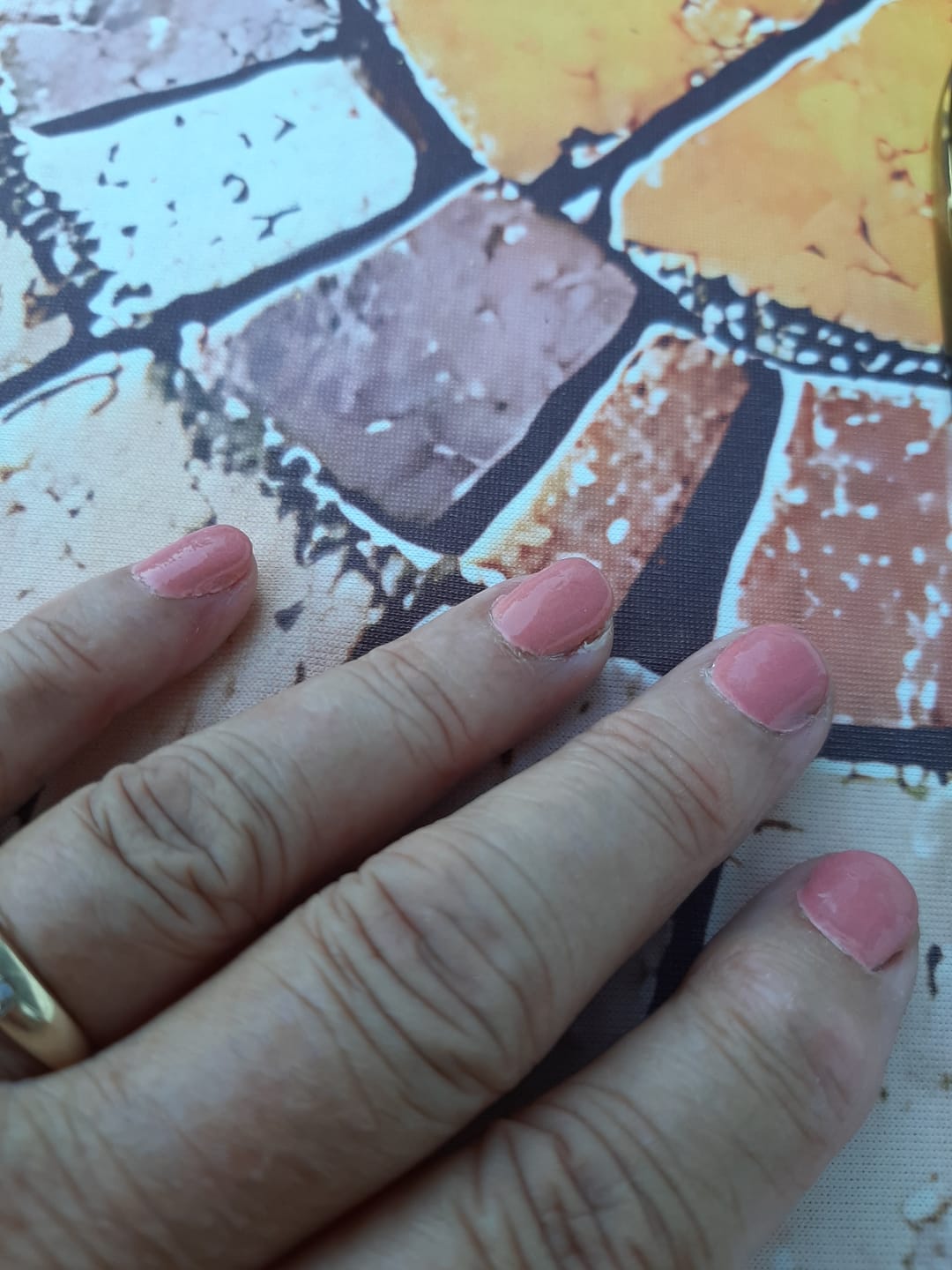 Customer photo review of Old Pink Dipping Powder