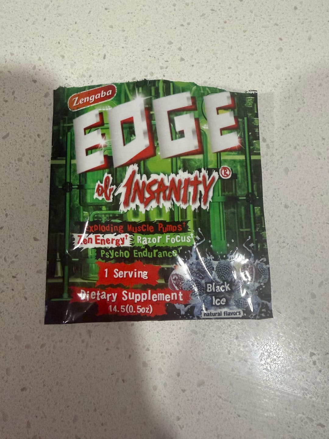 Customer photo review of Edge of Insanity Packet