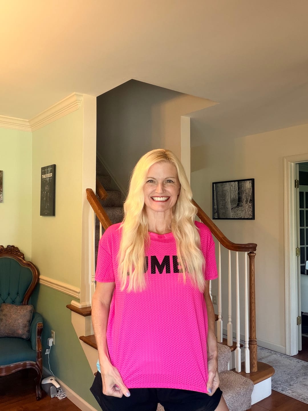 Customer photo review of Ultrabright Mesh High Low Top