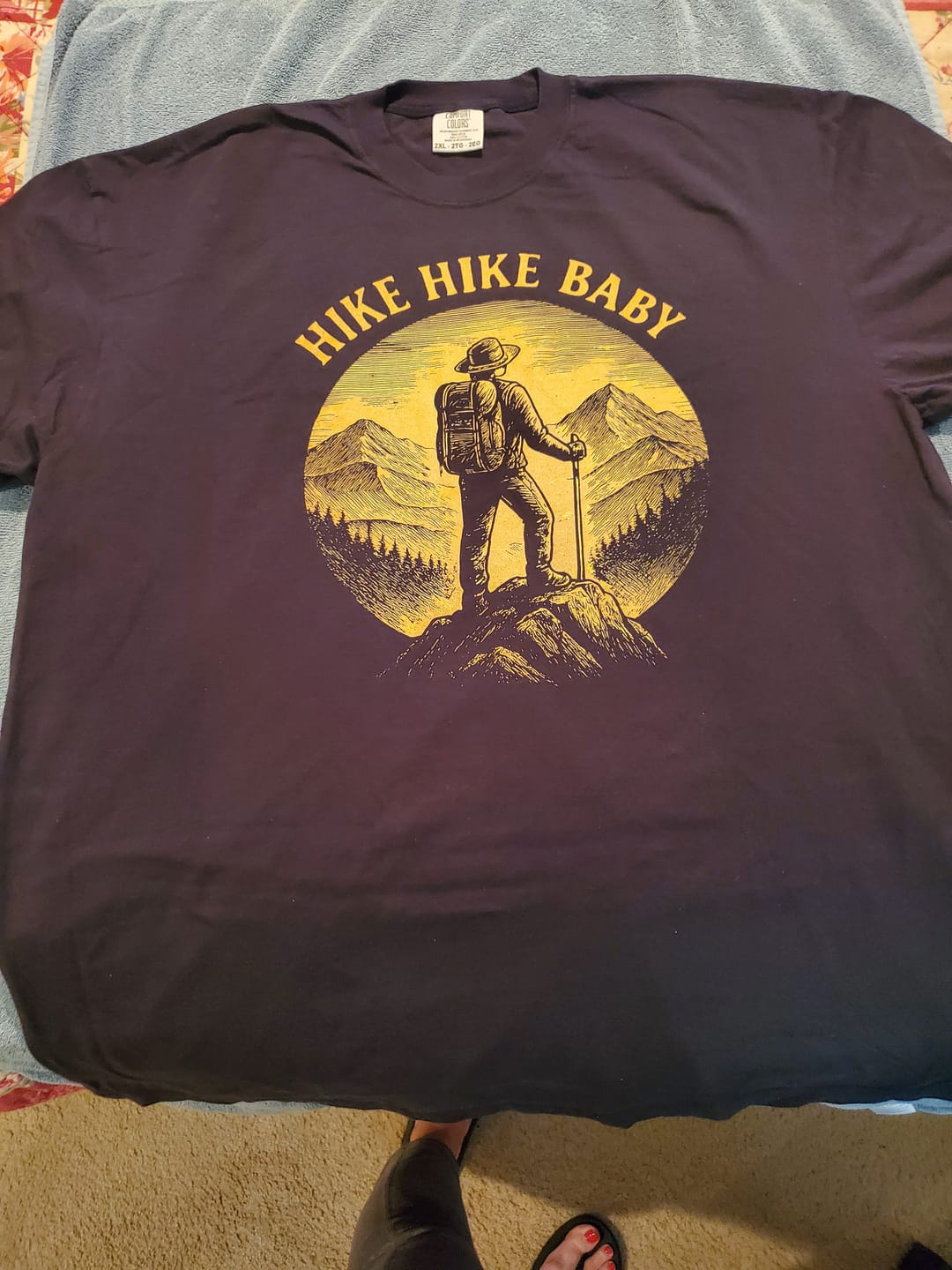 Customer photo review of Hike Hike Baby T-Shirt