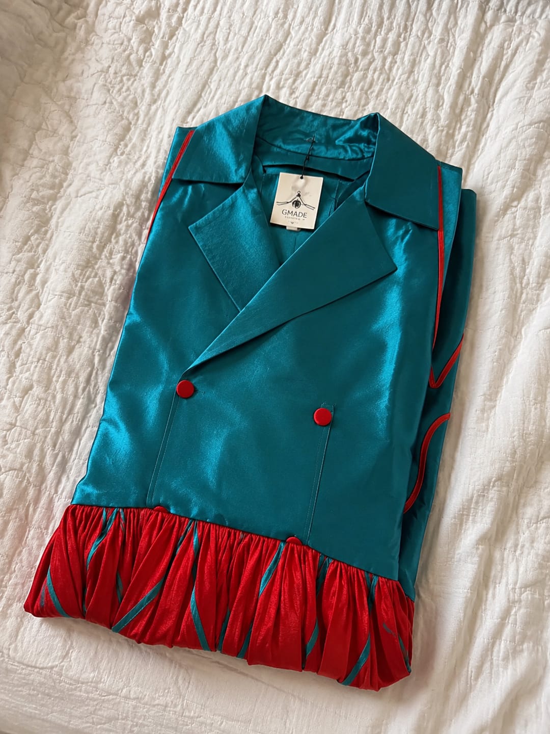 Customer photo review of The Boardroom Muse Dress