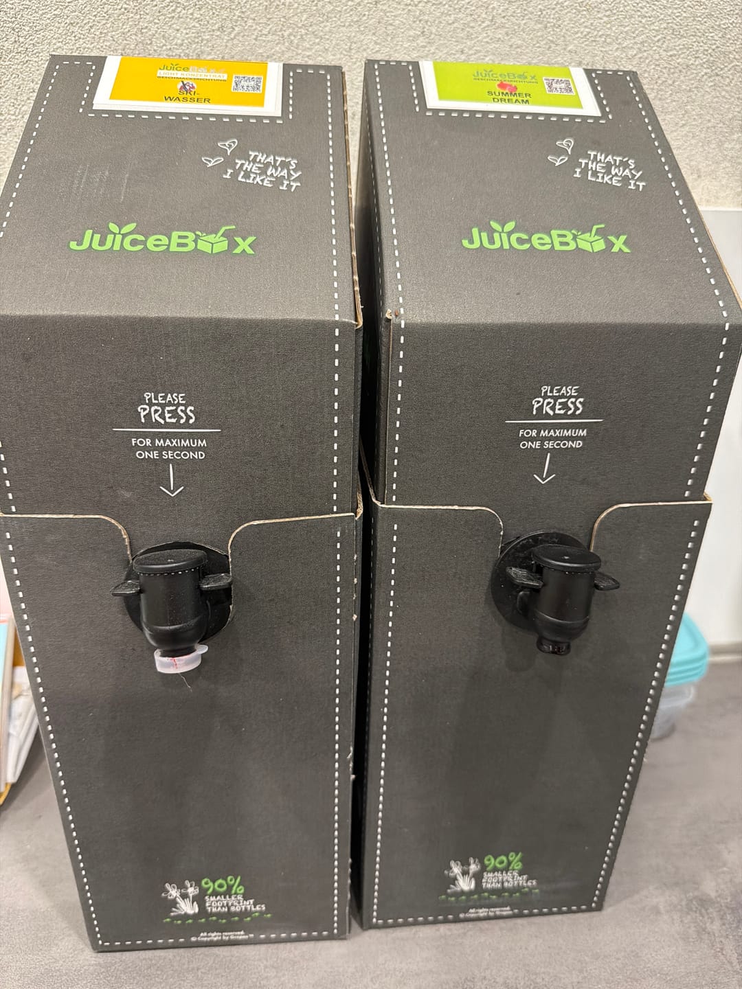 Customer photo review of JuiceBox™ 2L