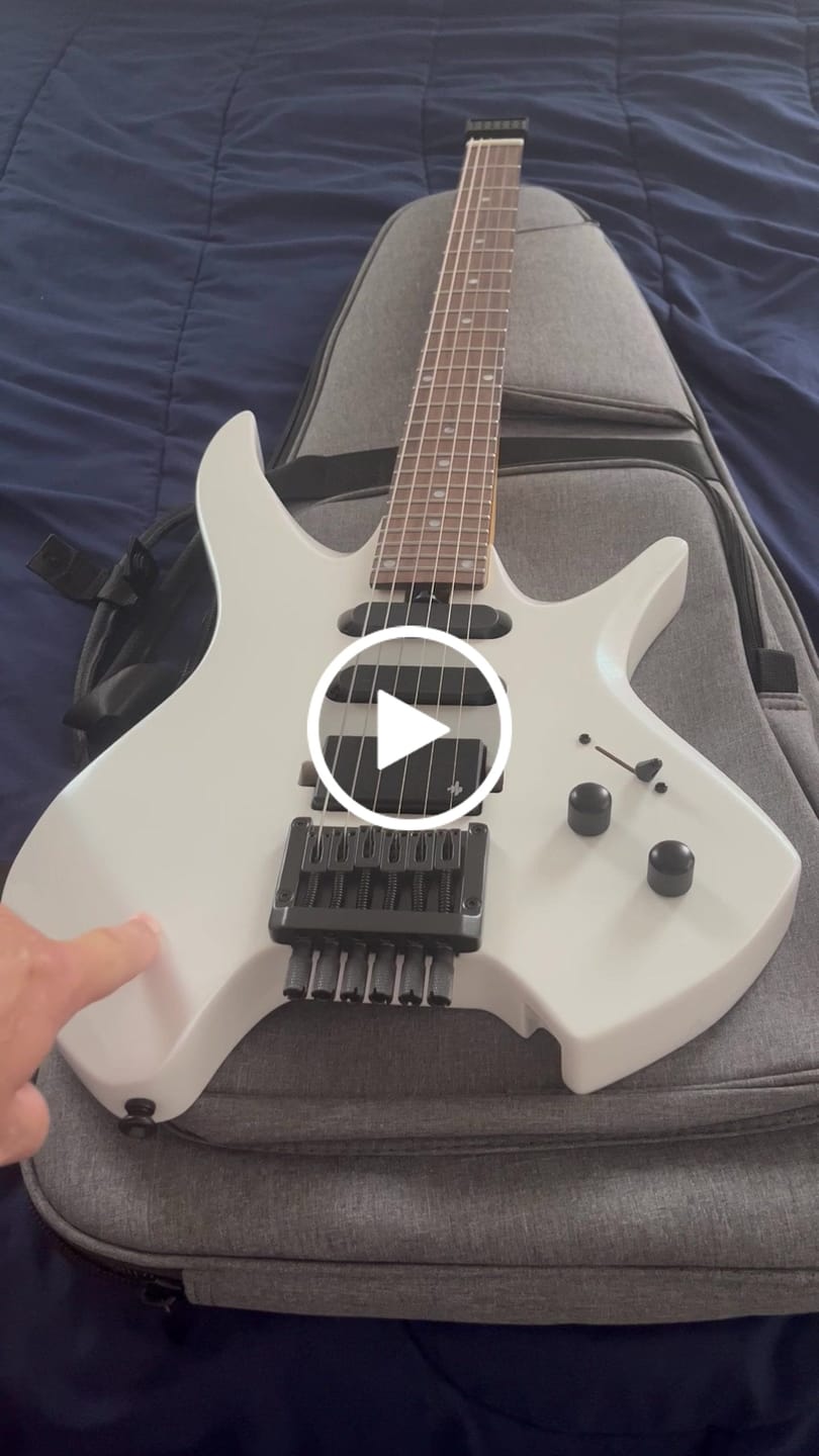 Customer video review of Donner HLX-500 Headless Electric Guitar