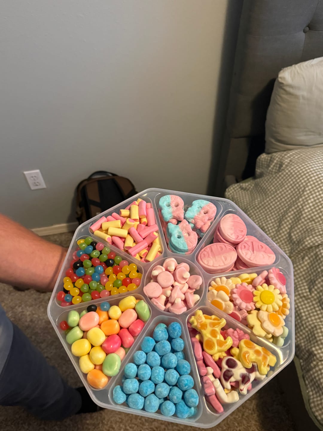 Customer photo review of Blue Raspberry Bon Bons