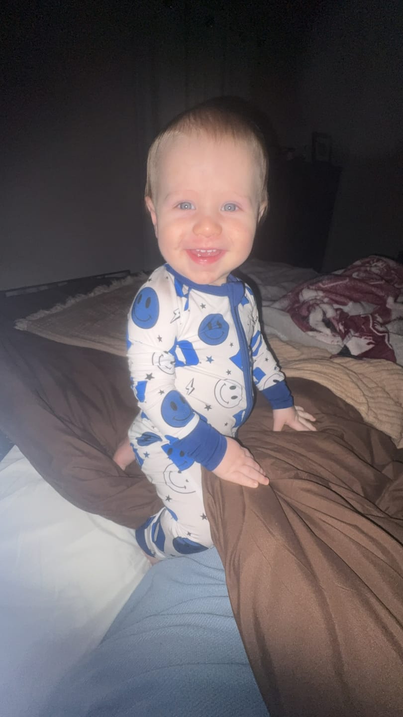 Customer photo review of Snuggies & Nuggies Baby PJs