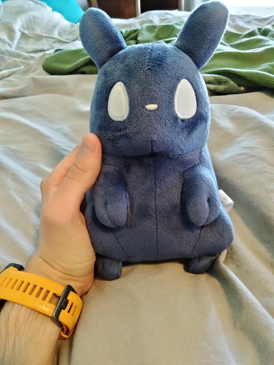 Customer photo review of Rain World - The Watcher Slugpup Plush