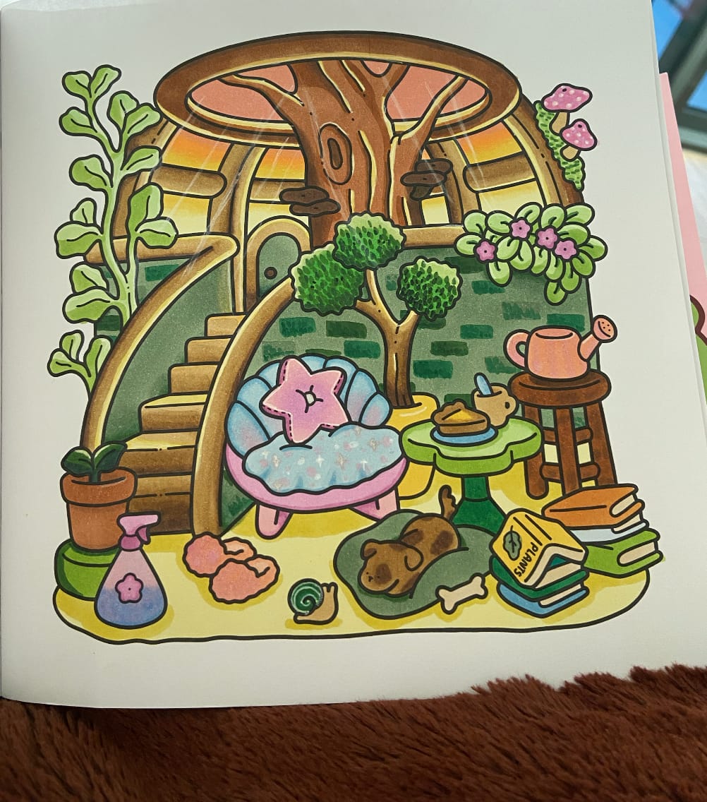 Customer photo review of Ohuhu Honolulu 216 Colors Dual Tips Alcohol Art Markers (New Color Codes)