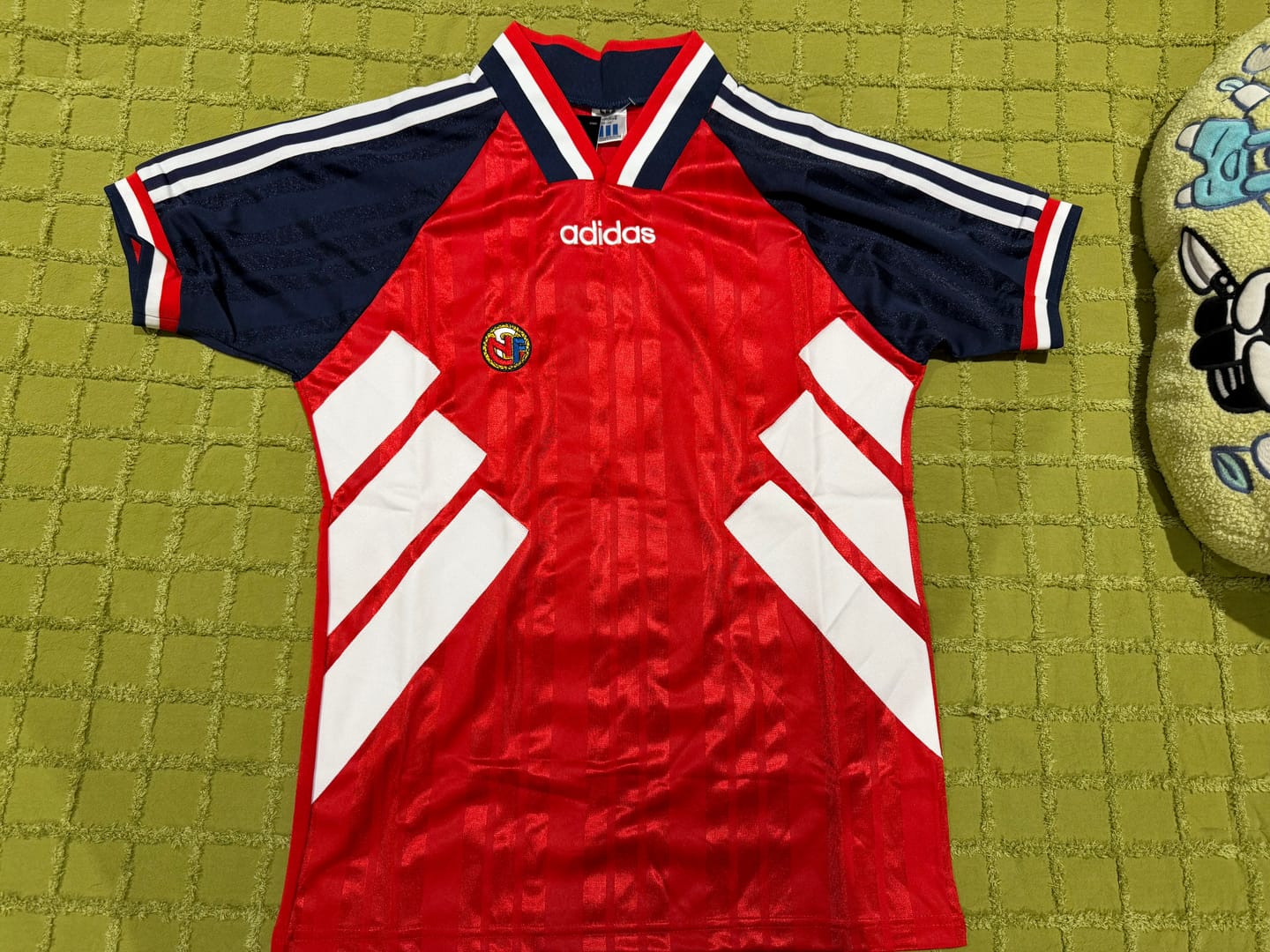 Customer photo review of Norvegia Maglia Home 1994 World Cup