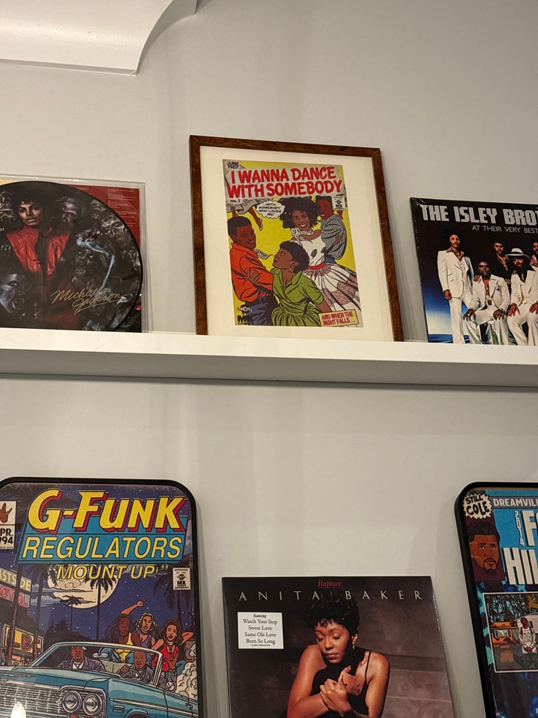 Customer photo review of I Wanna Dance with Somebody - Matte Vertical Posters