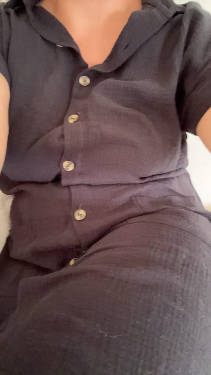 Customer photo review of Robe Chemise Fluide à Boutons