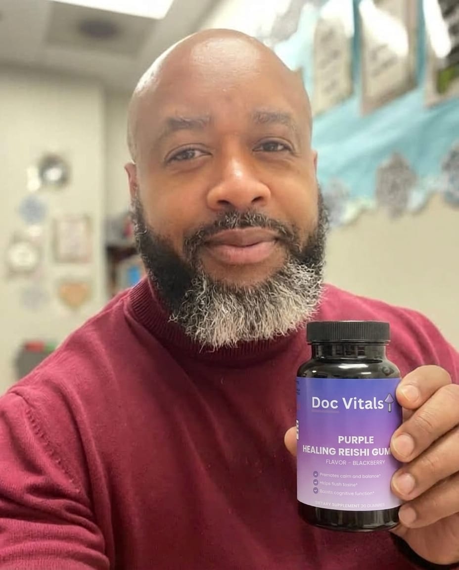 Customer photo review of Dr Sebi's Healing Purple Gummy