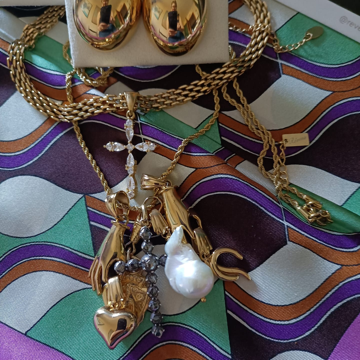 Customer photo review of Catenina "Intreccio baby"