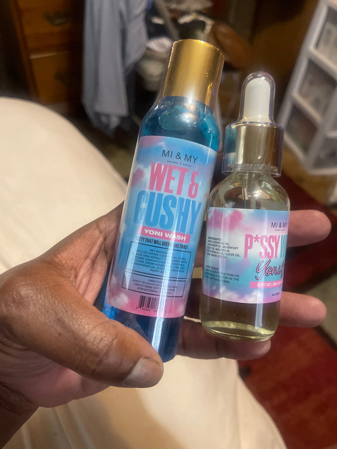 Customer photo review of P*ssy Whipped Yoni Oil