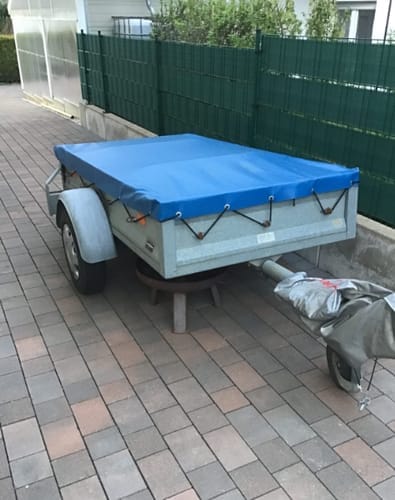 Customer photo review of Anhänger Flachplane 209 x 115 x 10 cm