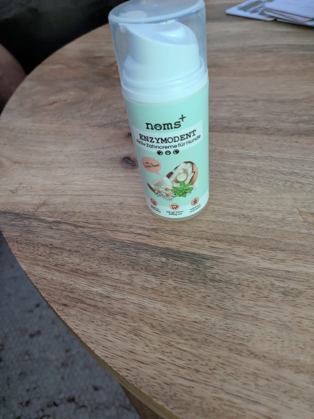 Customer photo review of Enzymodent Zahnpasta für Hunde
