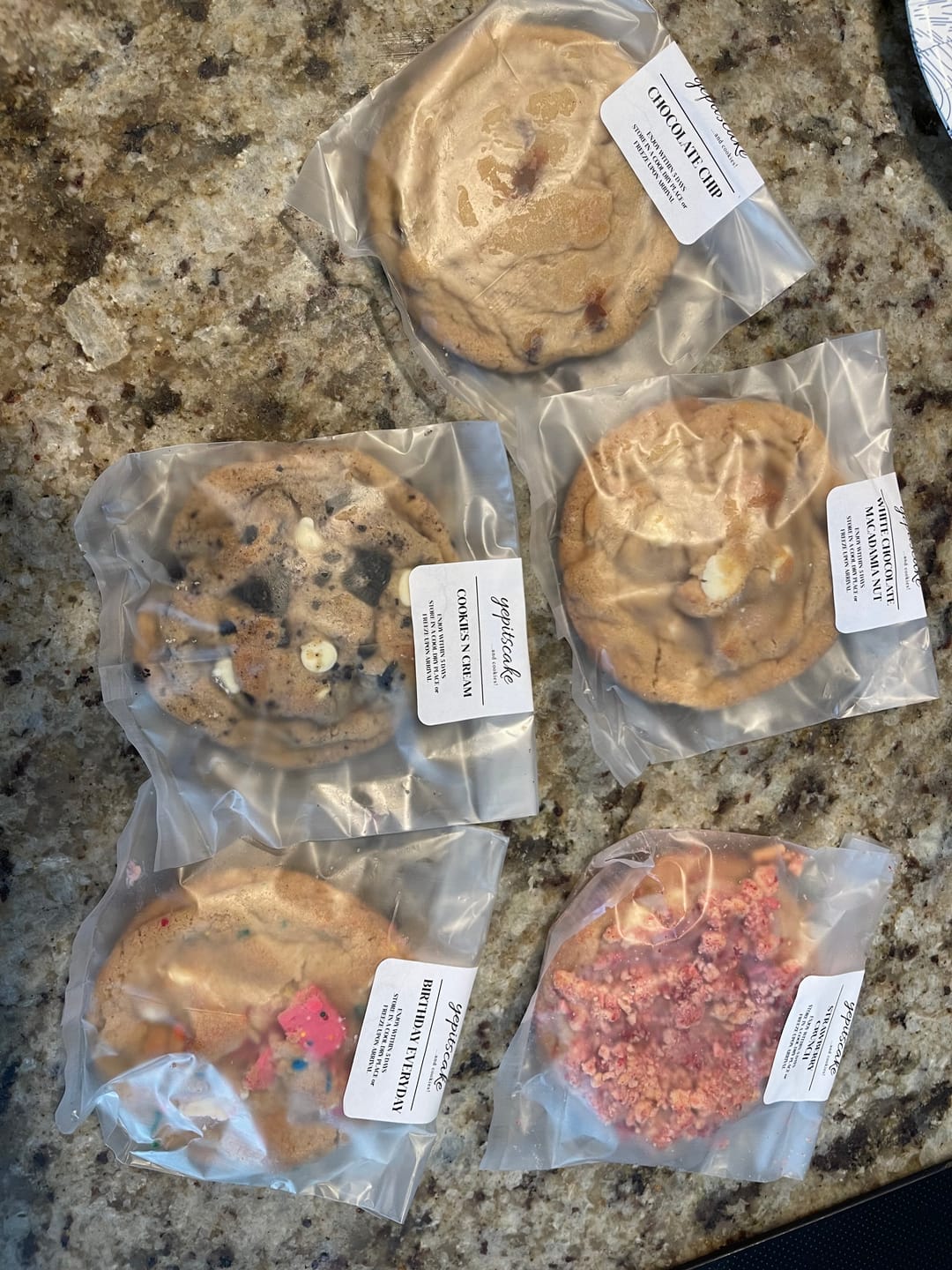 Customer photo review of BAKERY COOKIES (LAS VEGAS DELIVERY)