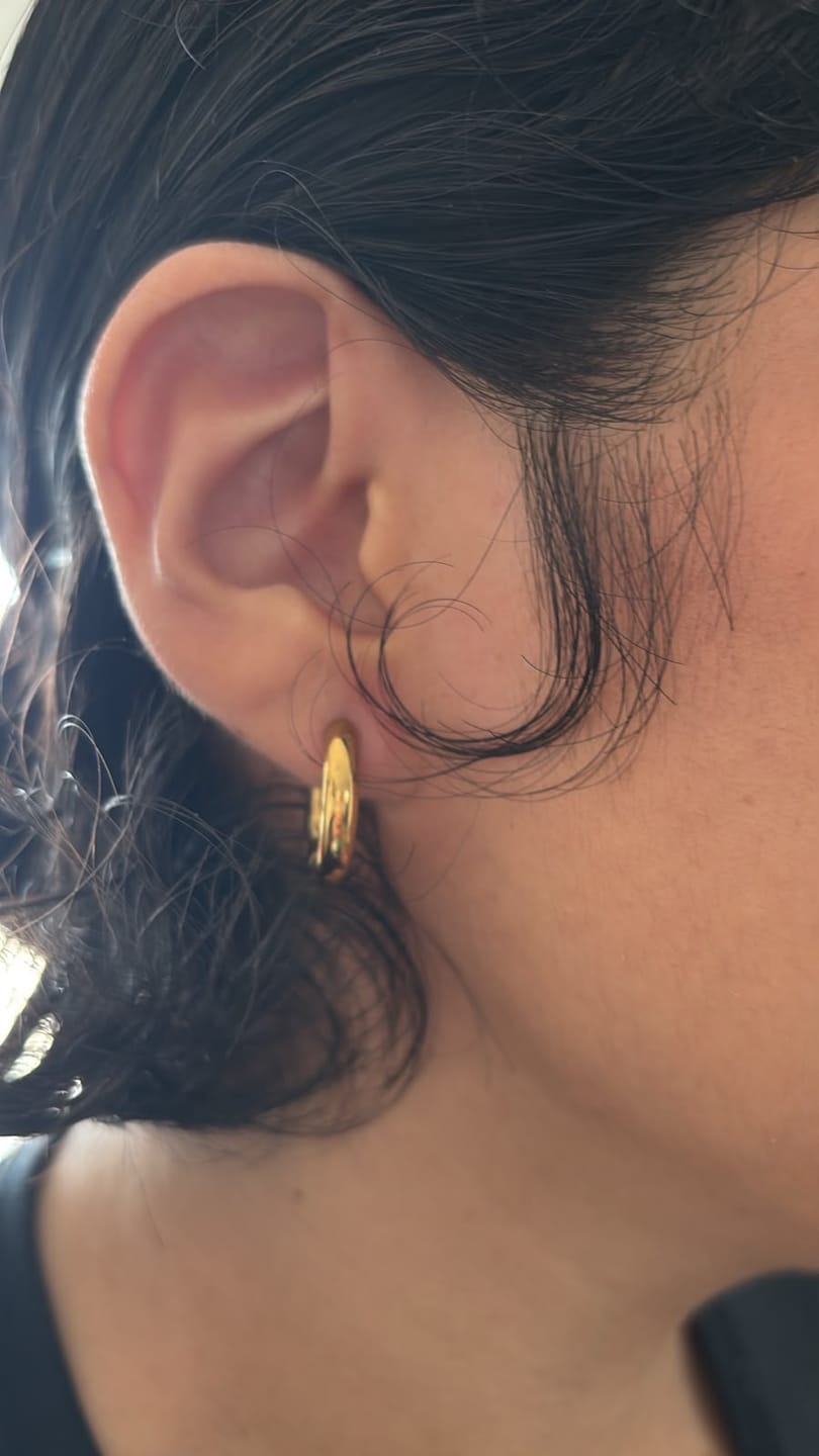Customer photo review of Par Arracada 20 mm