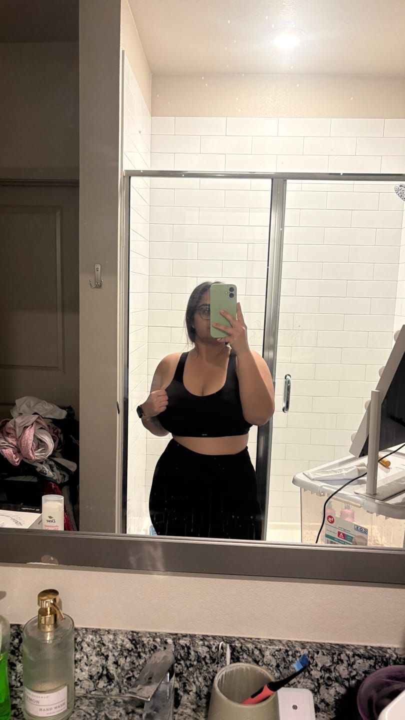 Customer photo review of the og bra