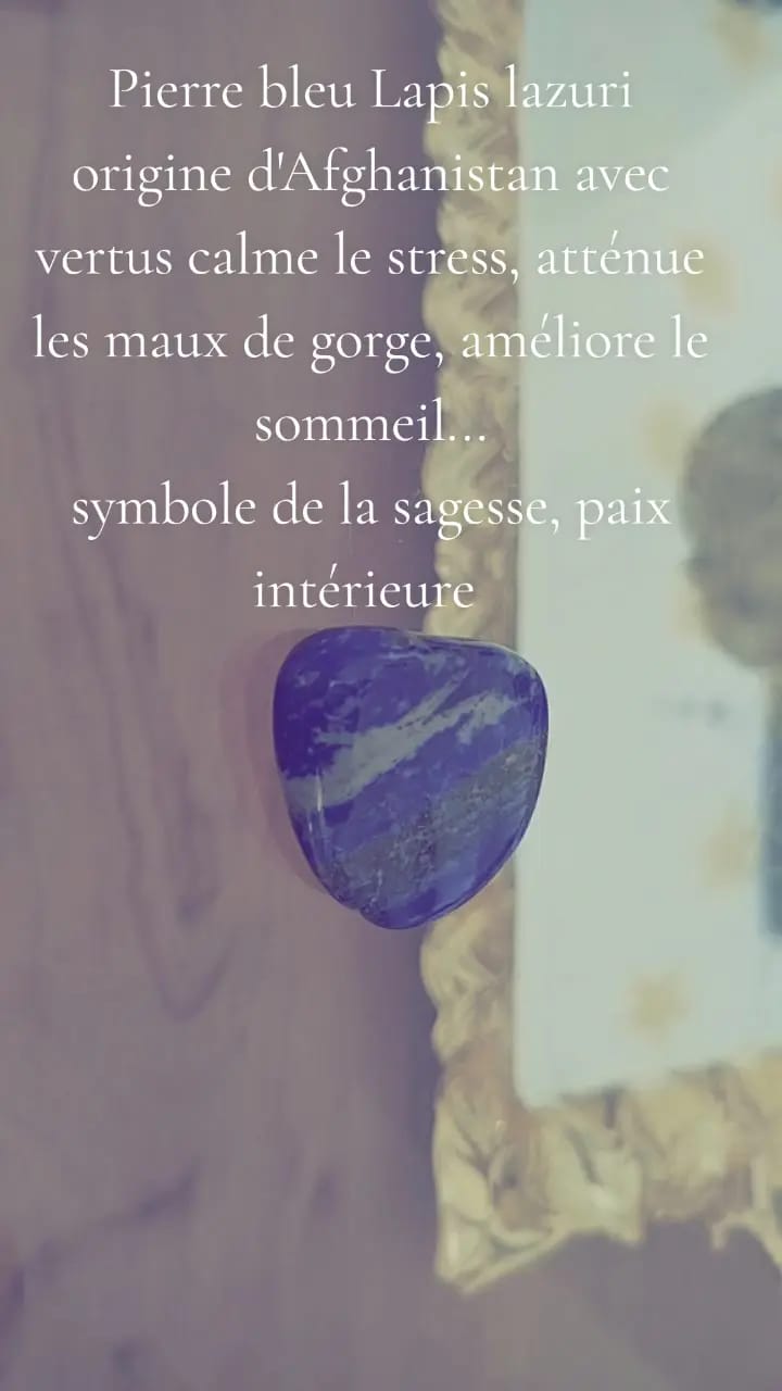 Customer photo review of Lapis Lazuli Pierre