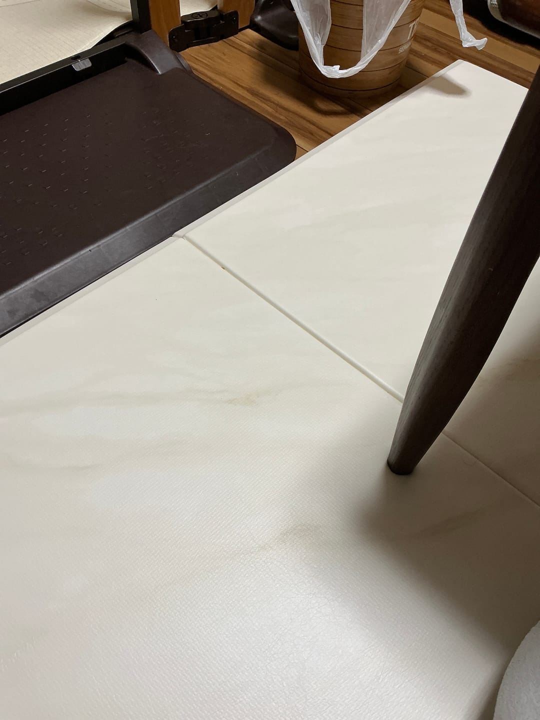 Customer photo review of シームレスジョイントマットZERO BLOCK まるでタイルのような生活防水ジョイントマット