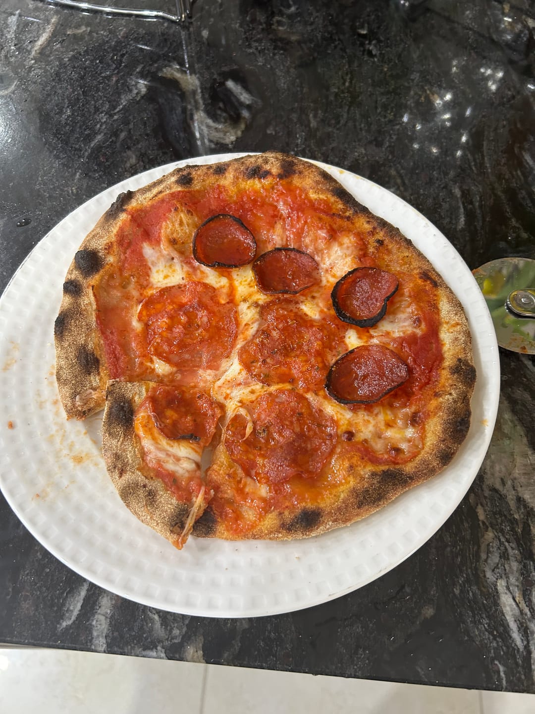 Customer photo review of Sourdough Pizza Dough Balls (Frozen)