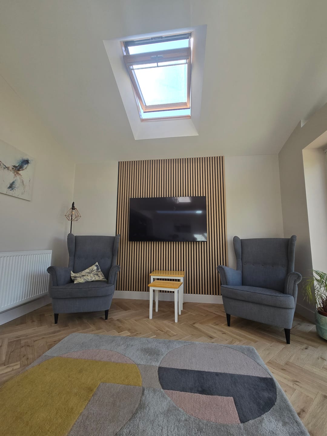 Customer photo review of Premium 3 Sided Wall Panels - 240cm x 60cm (Multiple Colours)