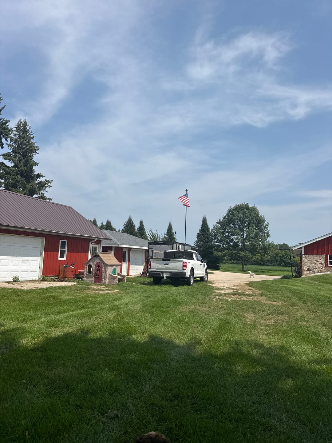 Customer photo review of 4' x 6' American Flag