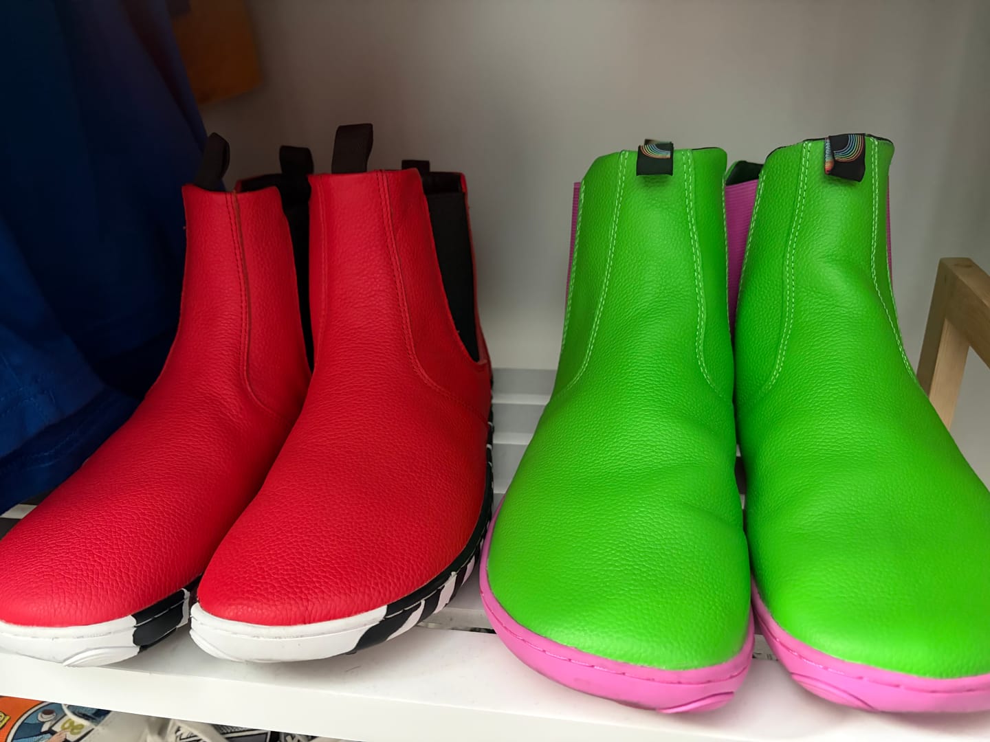 Customer photo review of RED ZEBRA | CHELSEA BOOTS - ADULTS