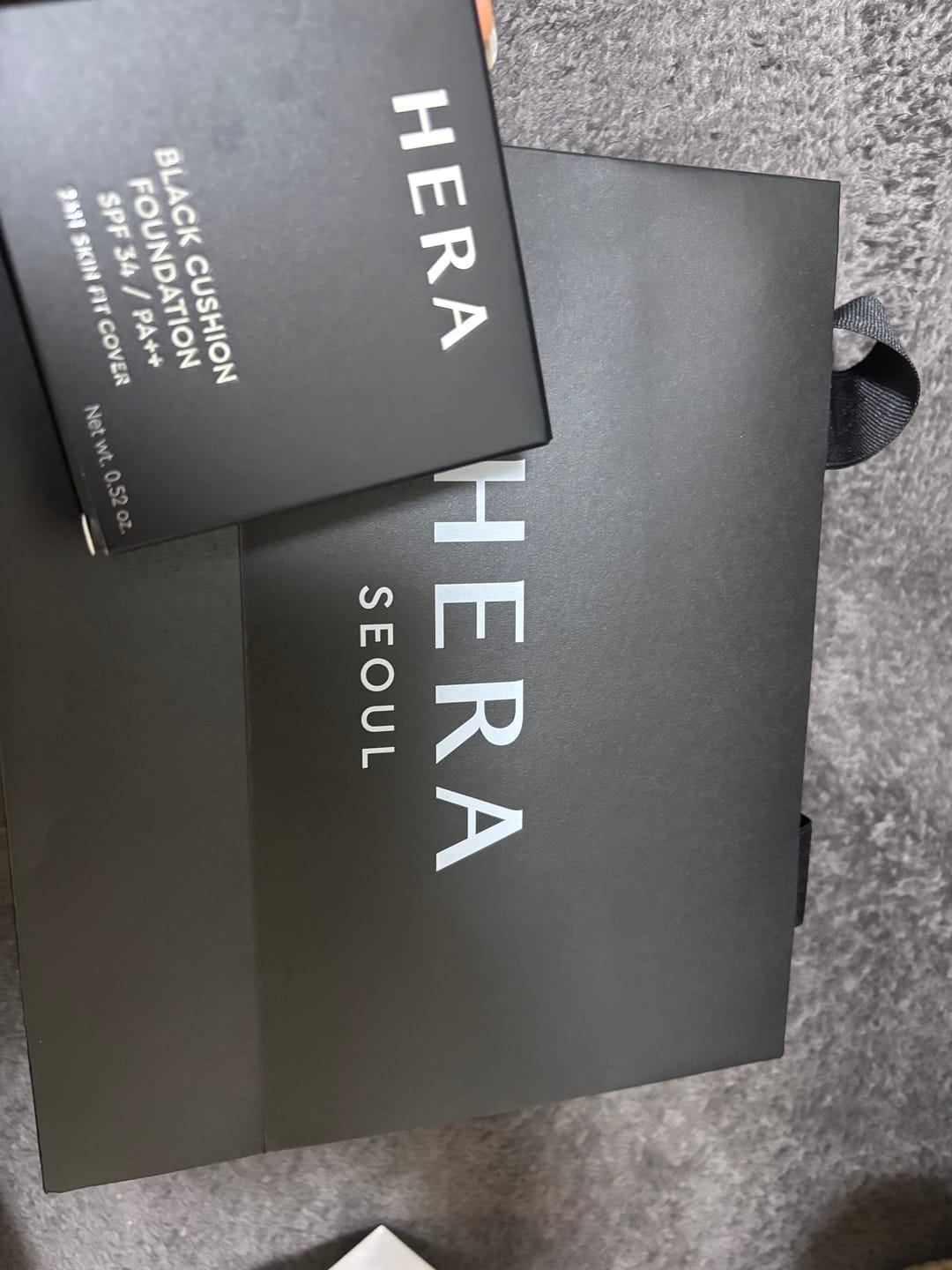 Customer photo review of ブラック クッション ファンデーション 21N1