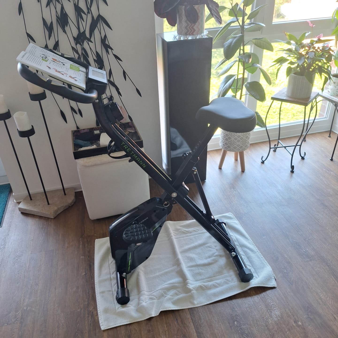 Customer photo review of Tretmann HOME - Klappbarer Heimtrainer