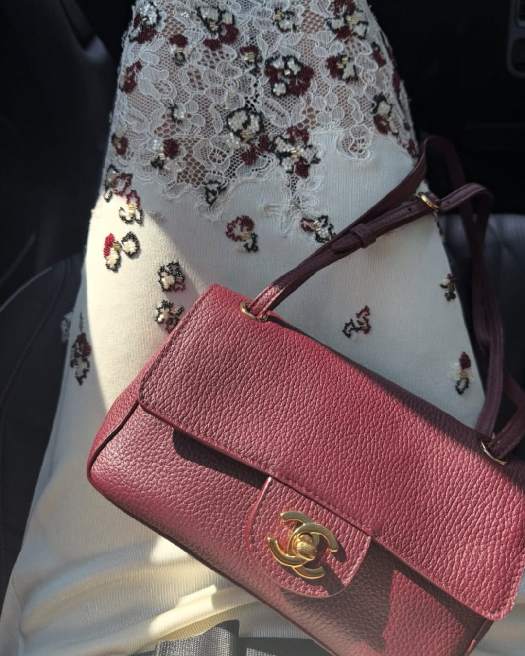 Customer photo review of Chanel 2026 Mini Flap Bag 20cm Denim And Grained Calfskin