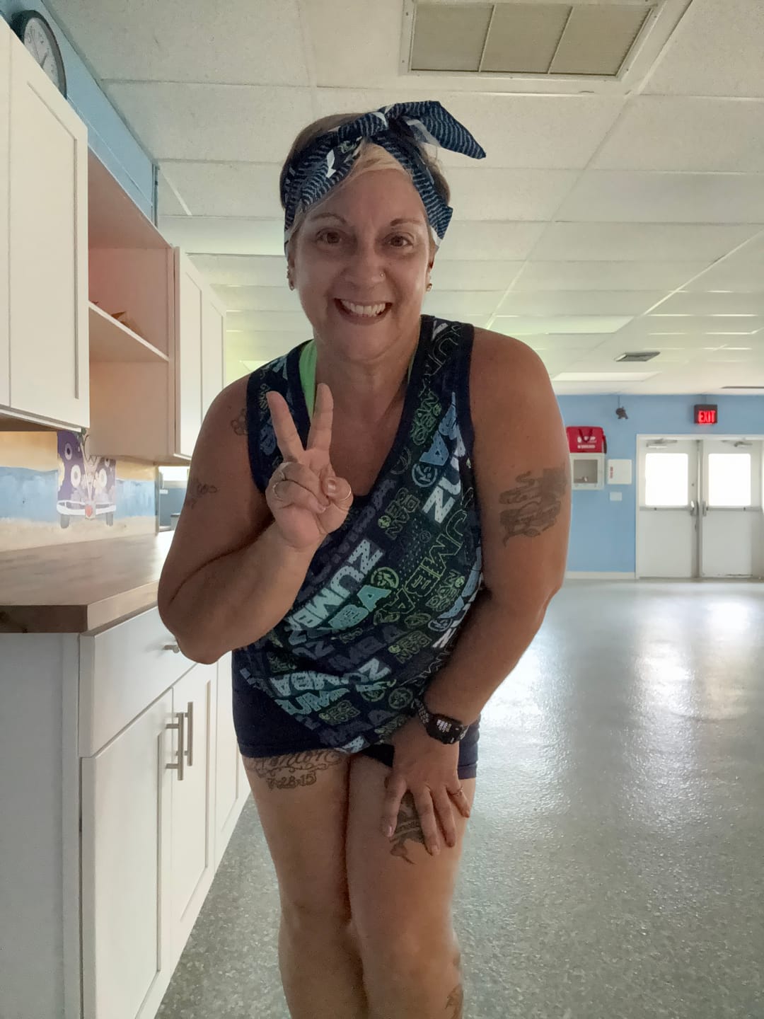Customer photo review of Jean Jamz Basketball Tank